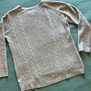 MAX STUDIO | grey cashmere sweater